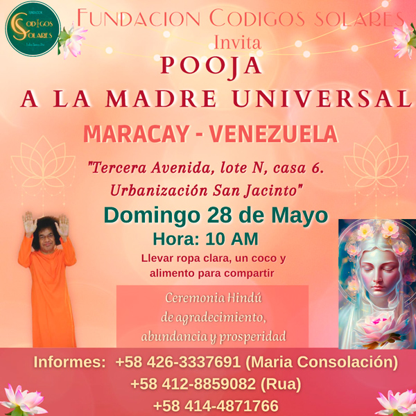 Pooja a la Madre Universal